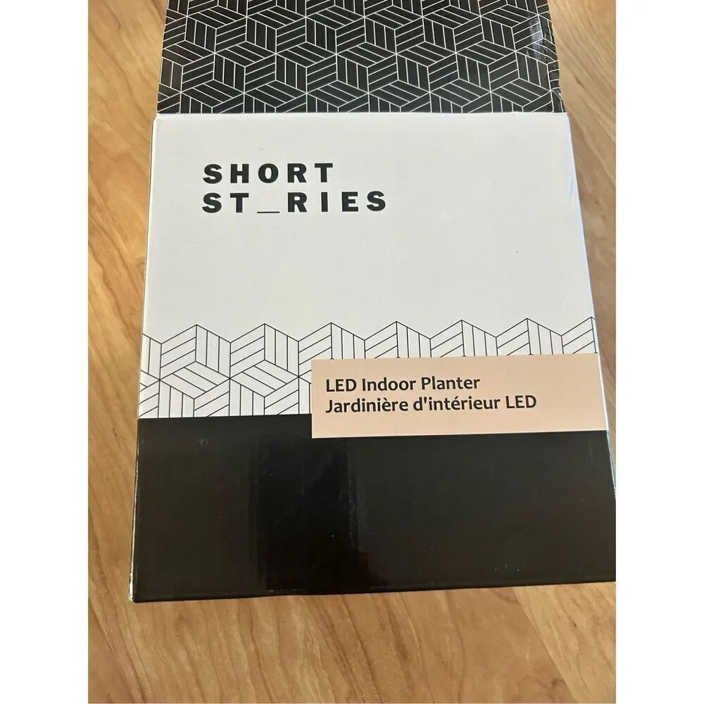 Short Stories LED Indoor Planter USB Adapter Herb Farming Growing Fab/Fit/Fun